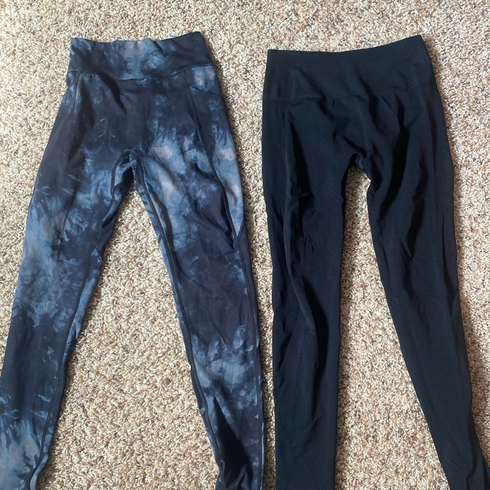 2 Pair of Alphalete leggings. Very good condition.